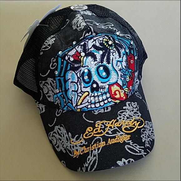 Ed Hardy Accessories - New Ed Hardy by Christian Audigier hat